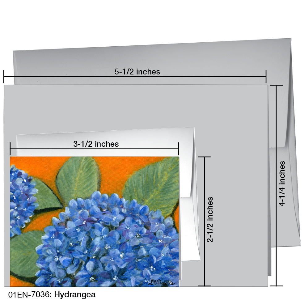 Hydrangea, Greeting Card (7036)