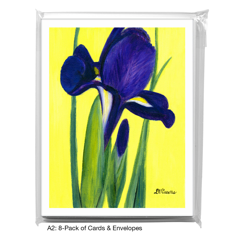 Iris, Greeting Card (7037)