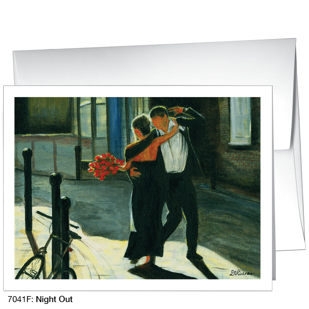 Night Out, Greeting Card (7041F)