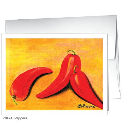 Peppers, Greeting Card (7047A)