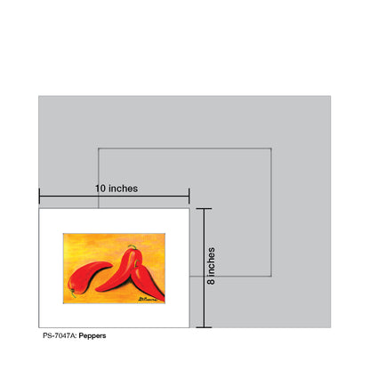 Peppers, Print (#7047A)