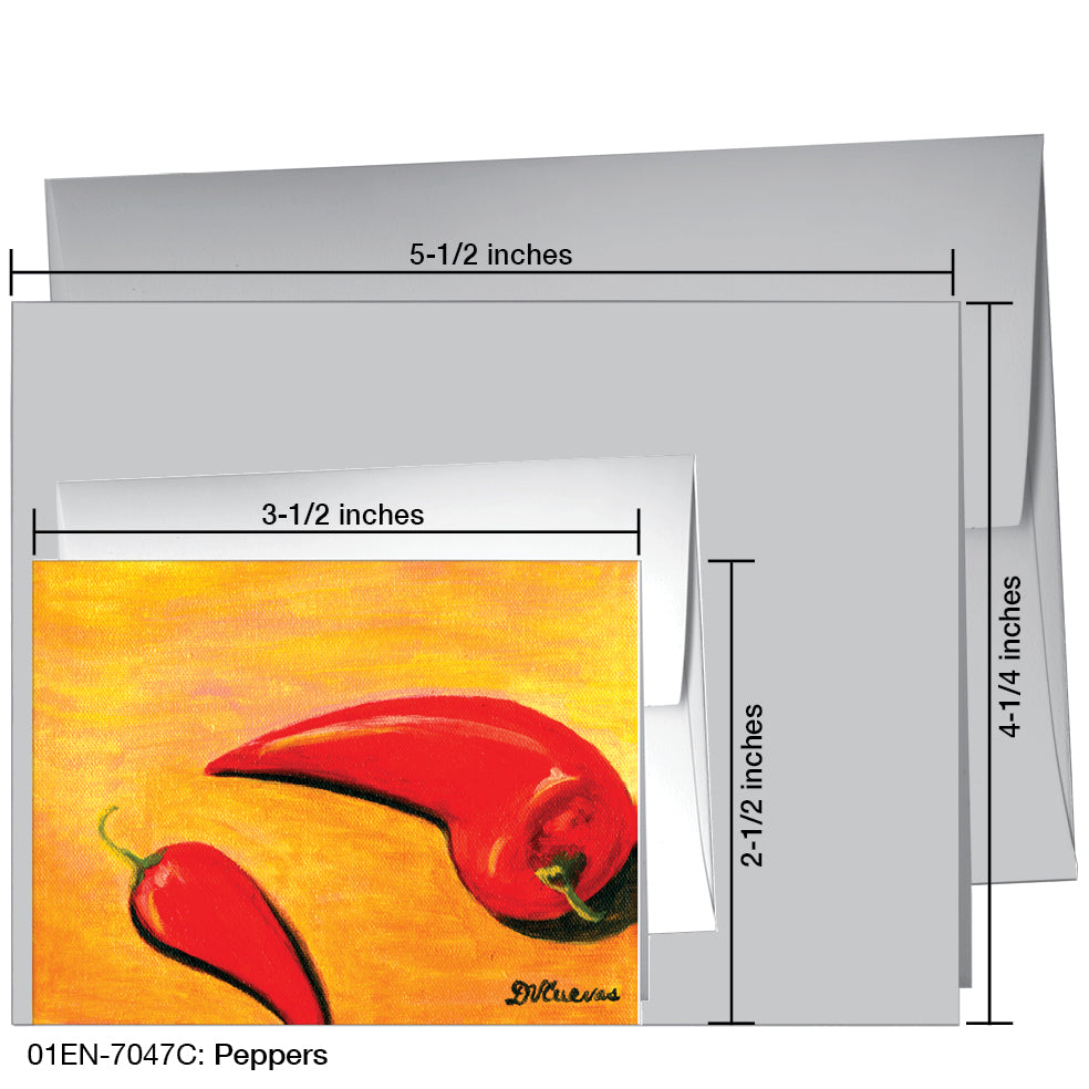 Peppers, Greeting Card (7047C)