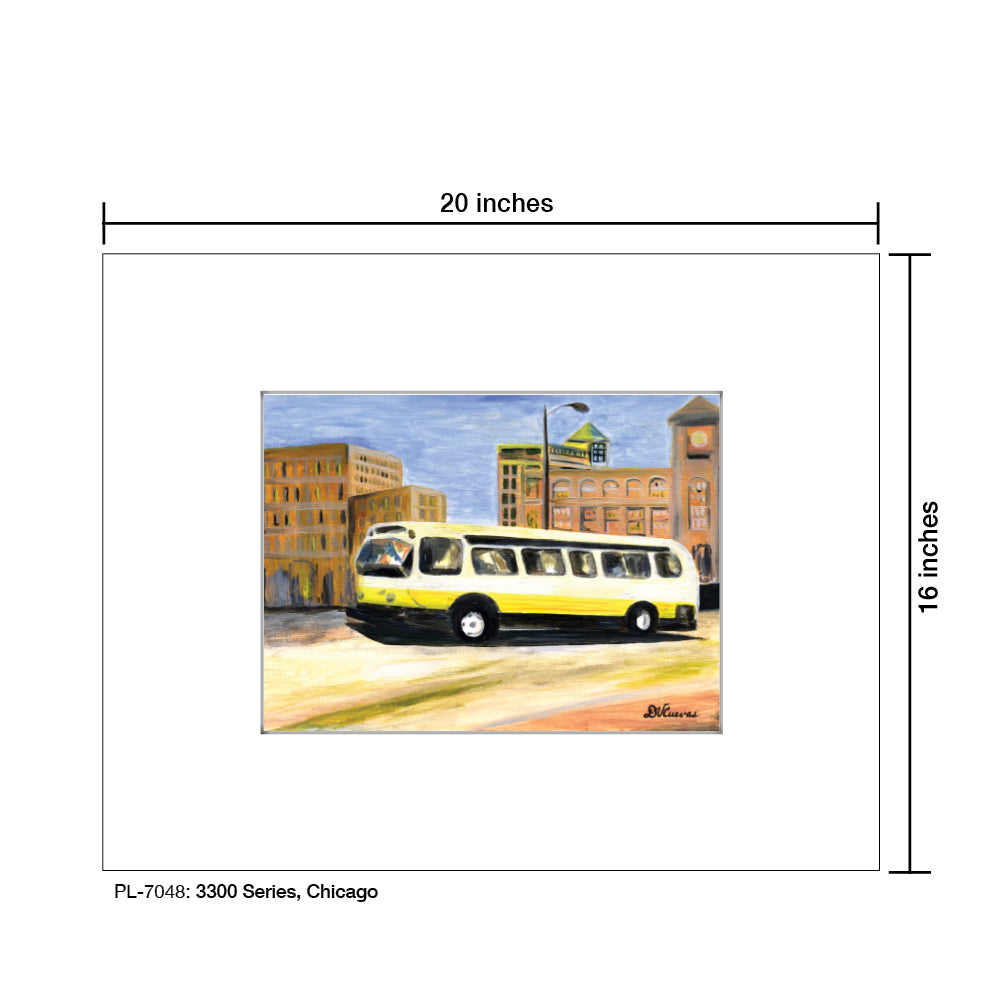 3300 Series, Chicago, Print (#7048)