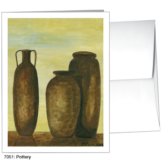 Pottery, Greeting Card (7051)