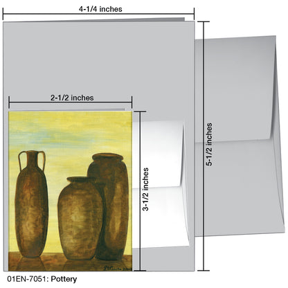 Pottery, Greeting Card (7051)