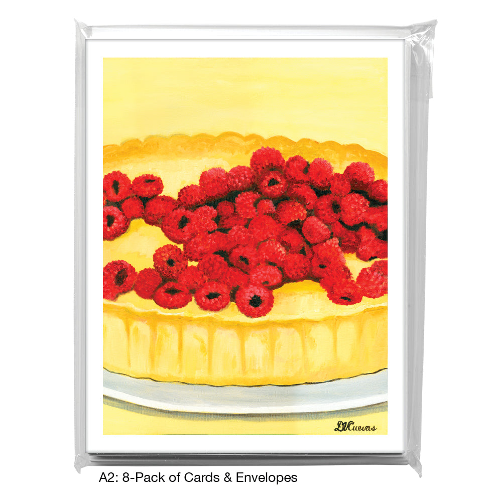 Raspberries, Greeting Card (7053D)