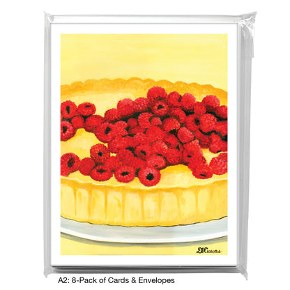 Raspberries, Greeting Card (7053D)