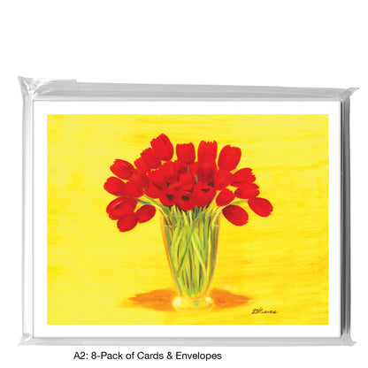 Red, Greeting Card (7054F)