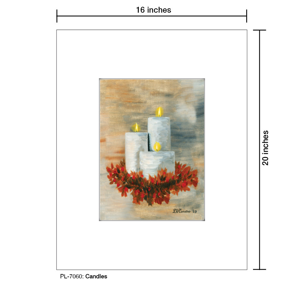 Candles, Print (#7060)