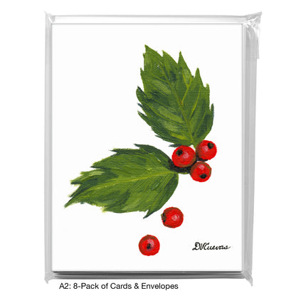 Holly, Greeting Card (7062)