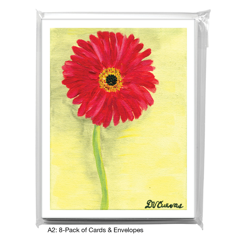 Rose Gerber, Greeting Card (7064B)