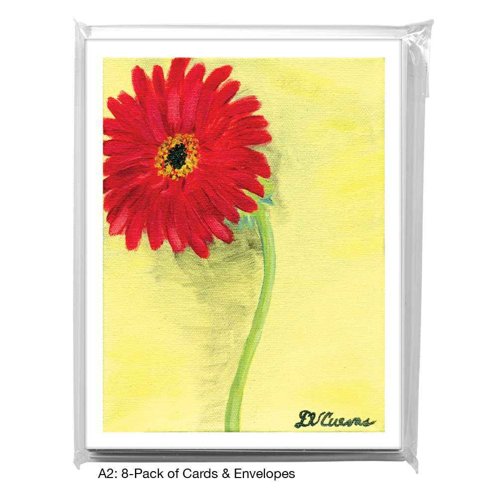 Rose Gerber, Greeting Card (7064C)