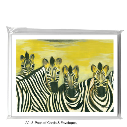 Stripes, Greeting Card (7065)