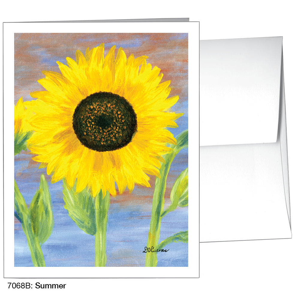 Summer, Greeting Card (7068B)