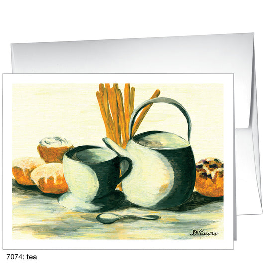 Tea, Greeting Card (7074)