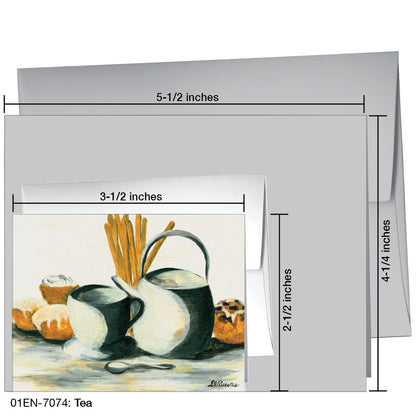 Tea, Greeting Card (7074)