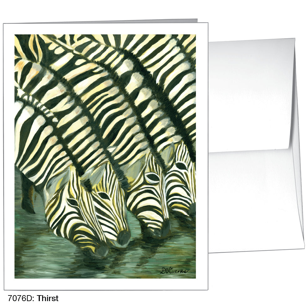 Thirst, Greeting Card (7076D)