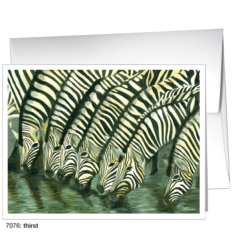 Thirst, Greeting Card (7076)