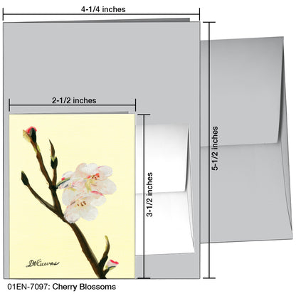 Cherry Blossoms, Greeting Card (7097)