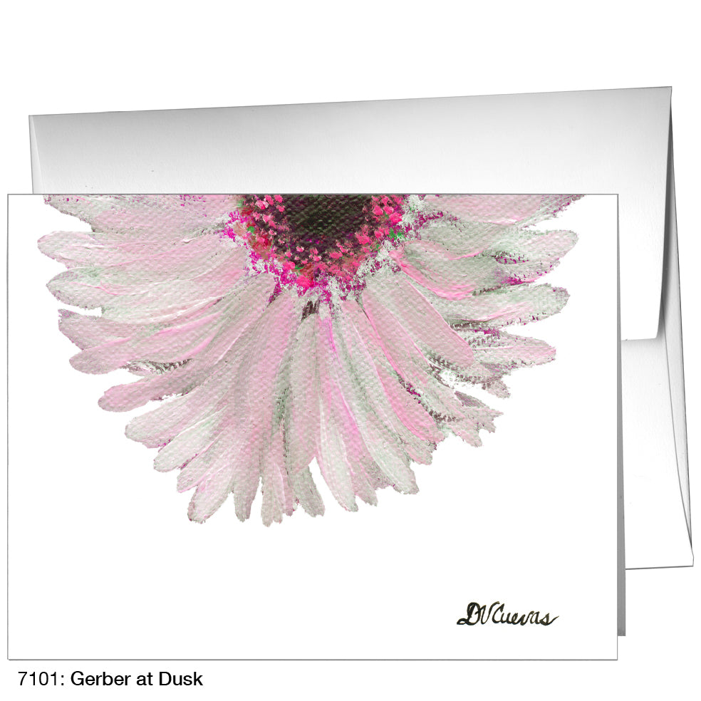 Gerber At Dusk, Greeting Card (7101)