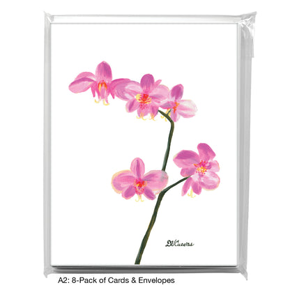 Little Skipper Orchid, Greeting Card (7111)