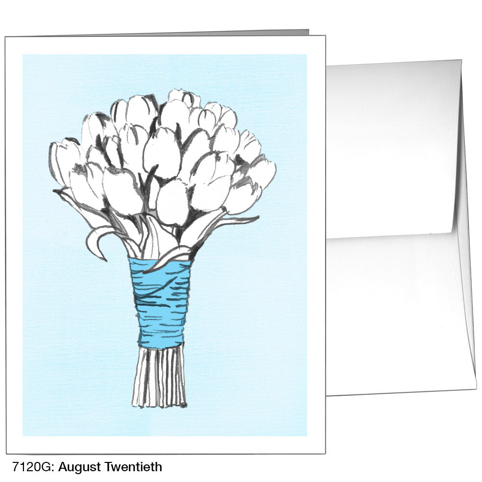 August Twentieth, Greeting Card (7120G)