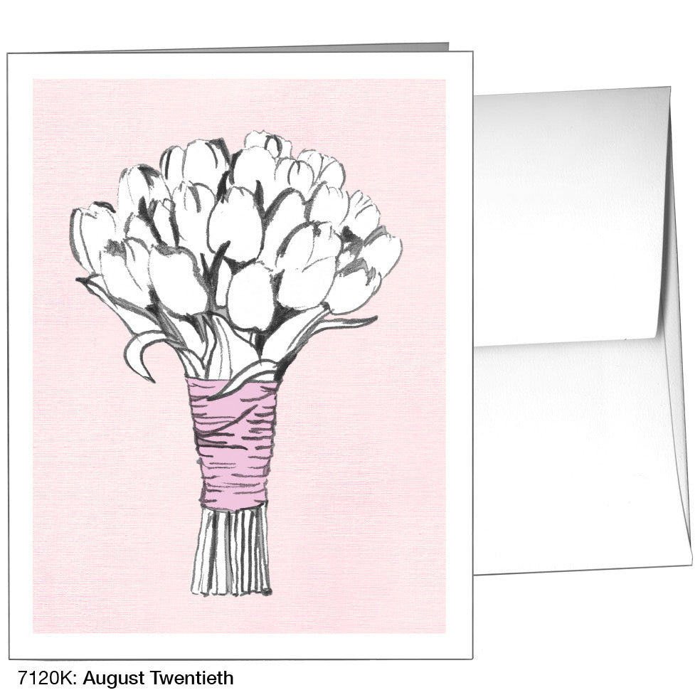 August Twentieth, Greeting Card (7120K)