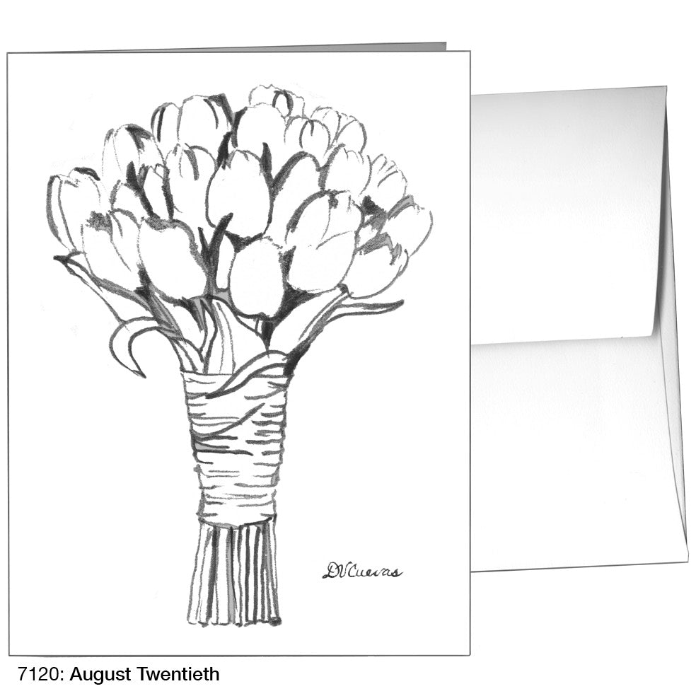 August Twentieth, Greeting Card (7120)