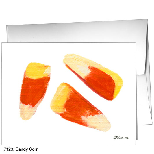 Candy Corn, Greeting Card (7123)