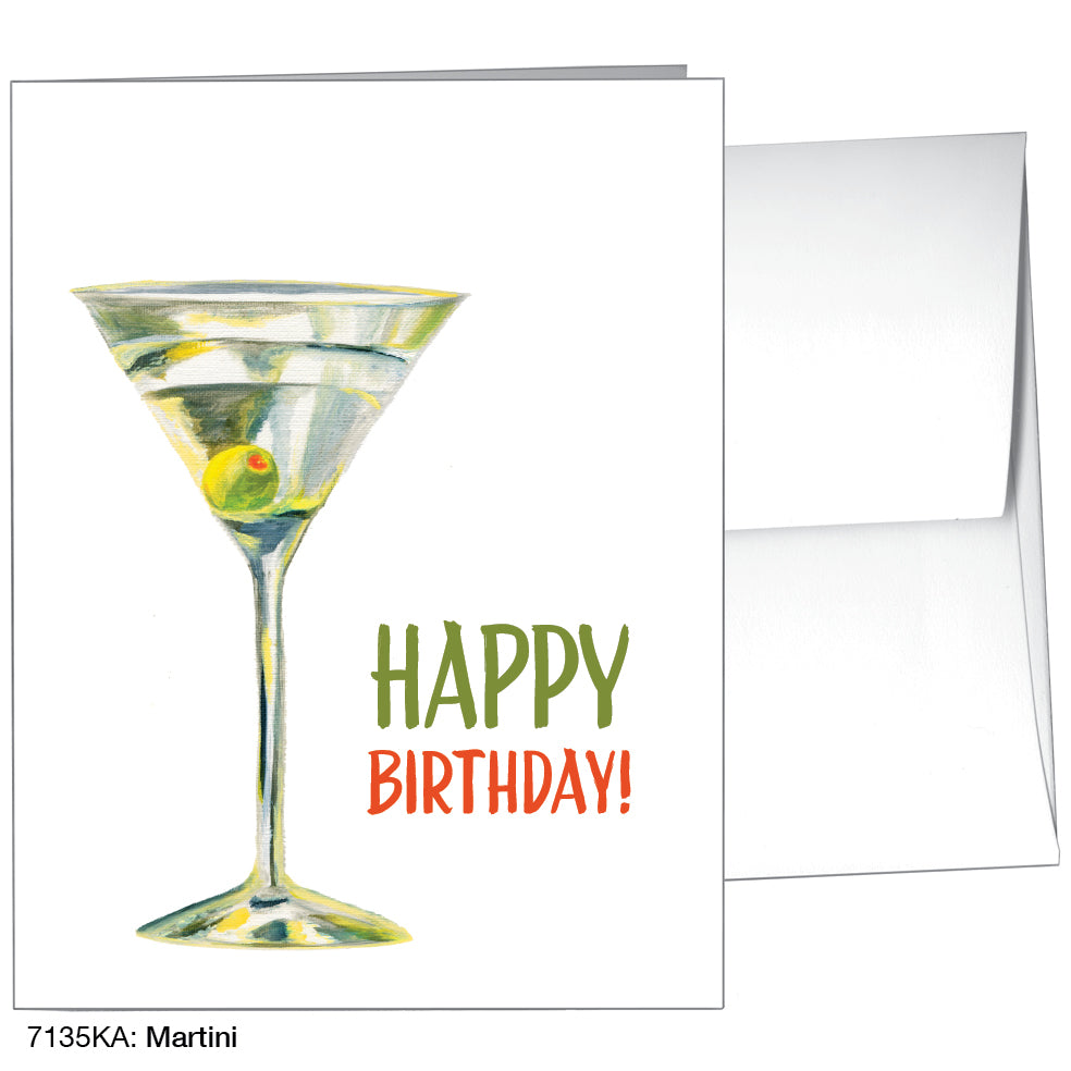 Martini, Greeting Card (7135KA)