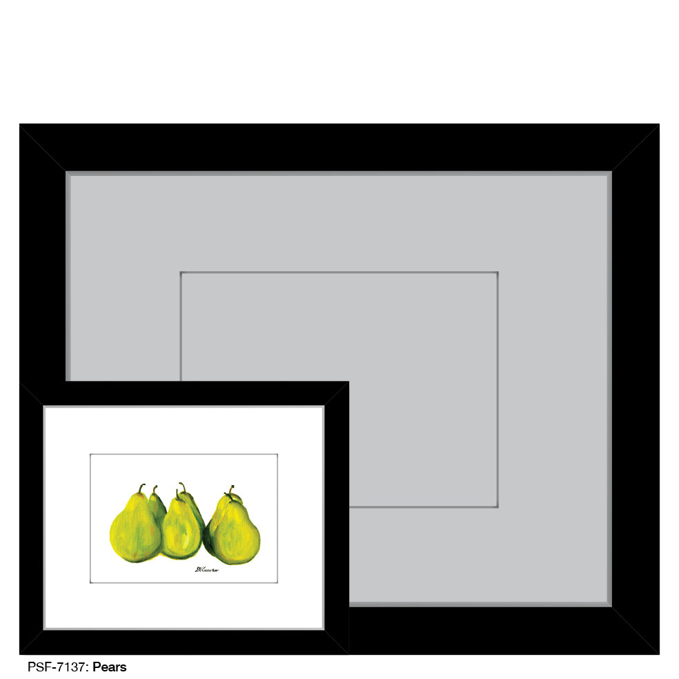 Pears, Print (#7137)