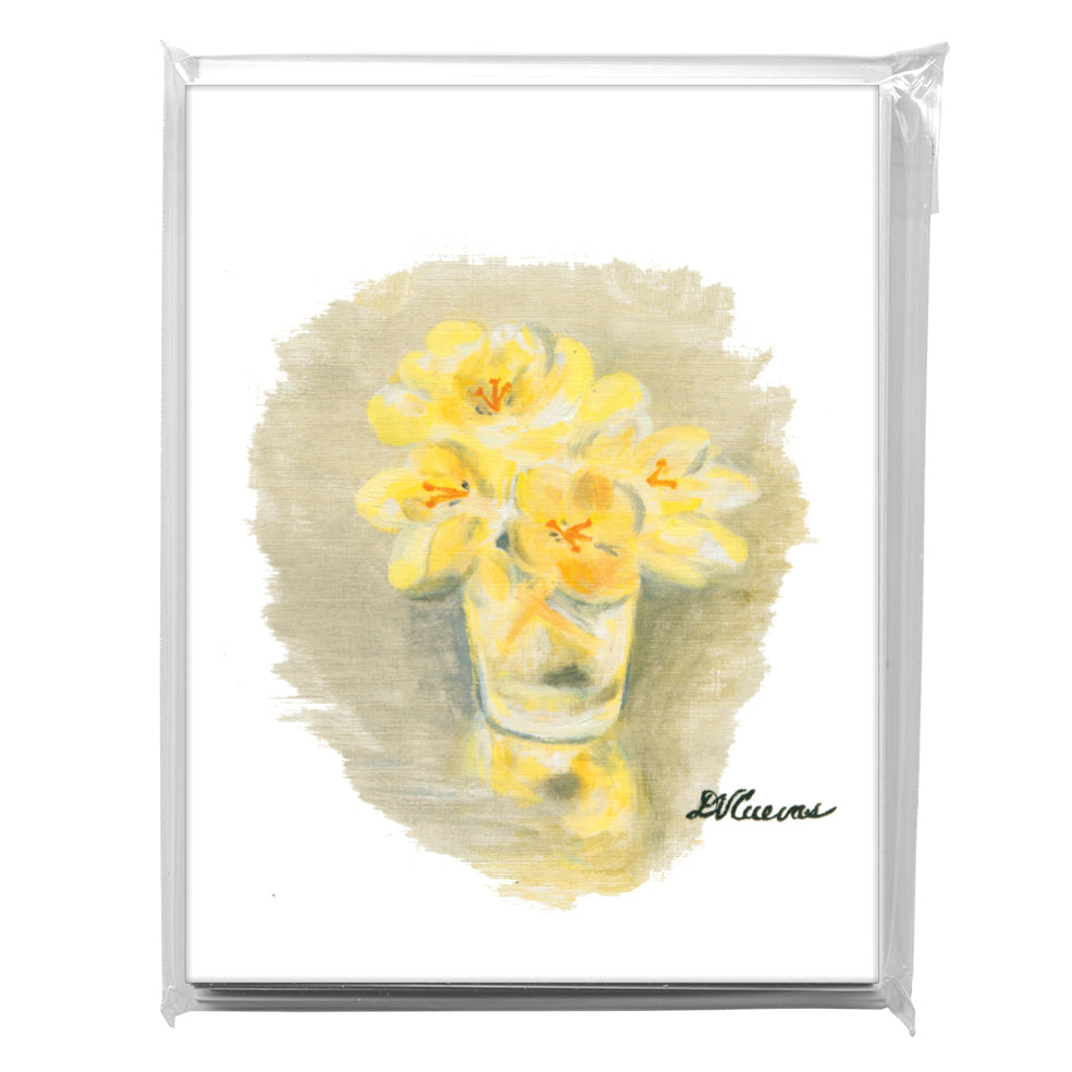 White Crocuses, Greeting Card (7143)