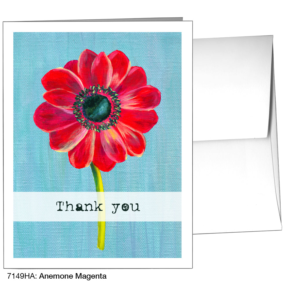 Anemone Magenta, Greeting Card (7149HA)