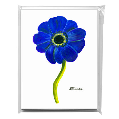 Anemone Purple, Greeting Card (7152)