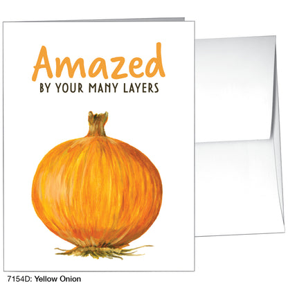 Yellow Onion, Greeting Card (7154D)