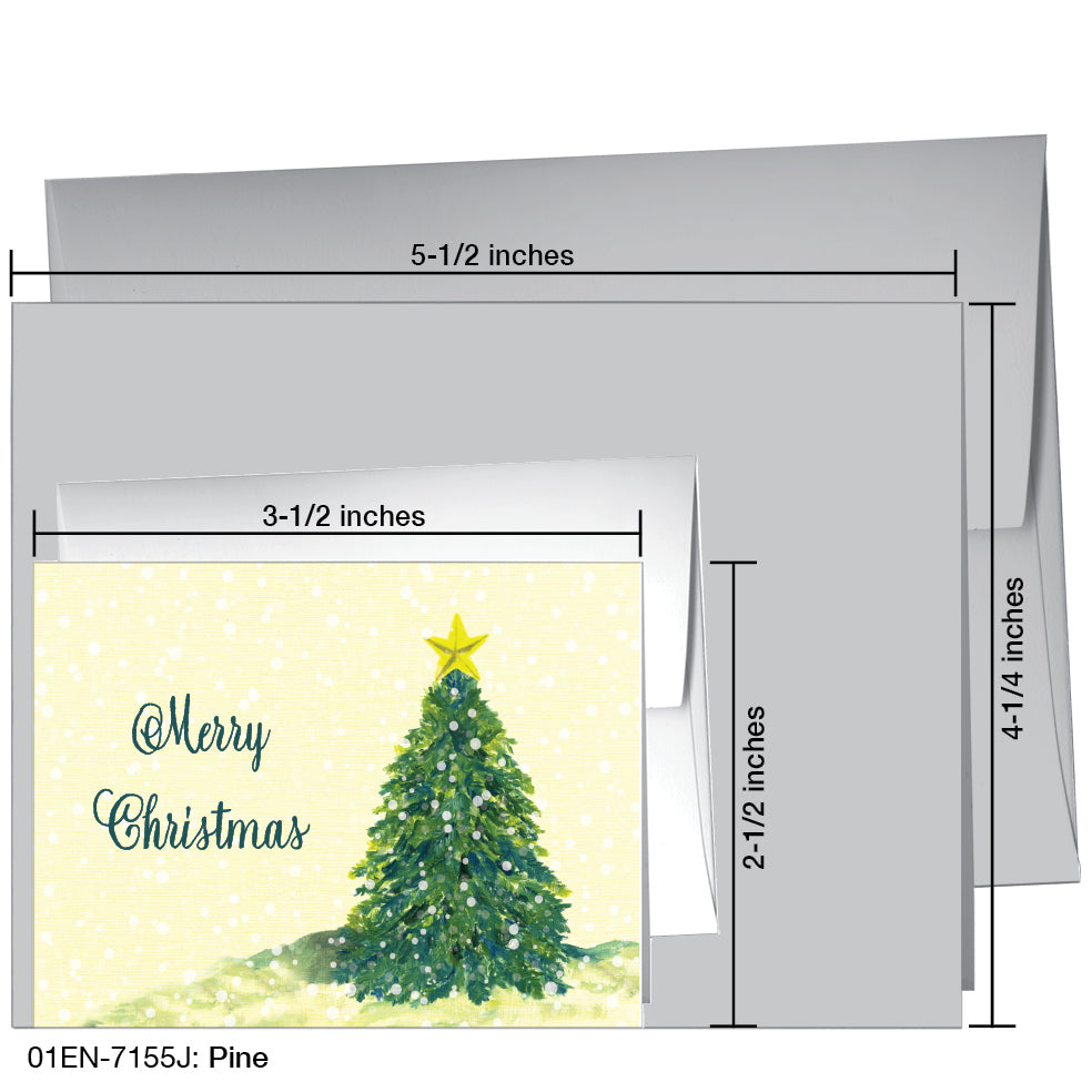 Pine, Greeting Card (7155J)