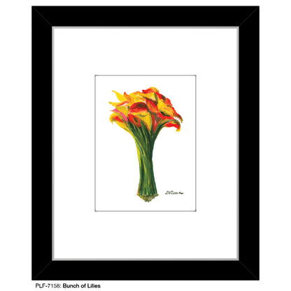 Bunch of Lilies, Print (#7158)