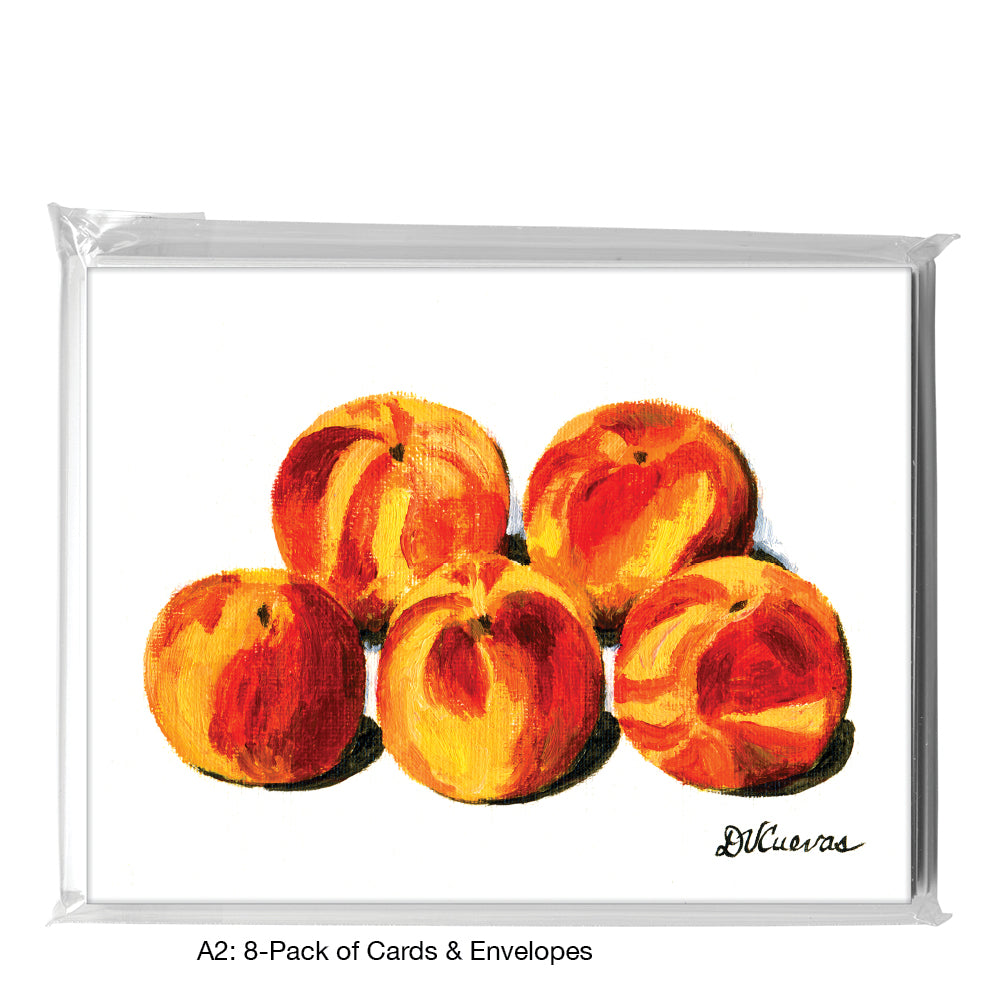 Peaches, Greeting Card (7173)