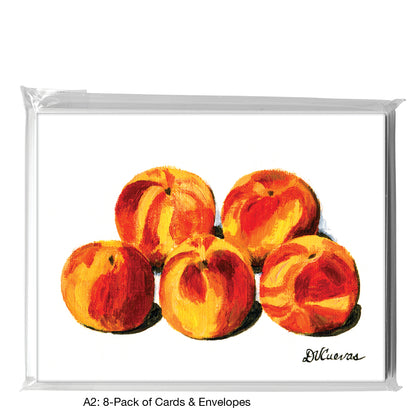 Peaches, Greeting Card (7173)