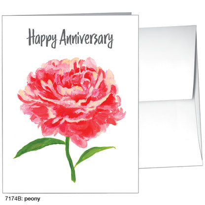 Peony, Greeting Card (7174B)