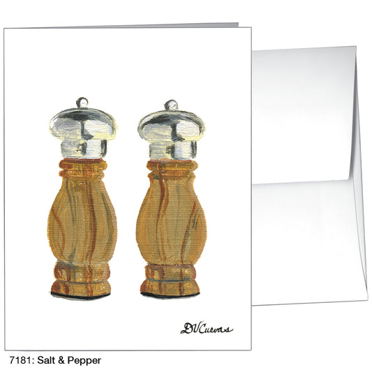 Salt & Pepper, Greeting Card (7181)