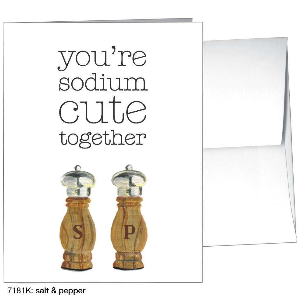 Salt & Pepper, Greeting Card (7181K)