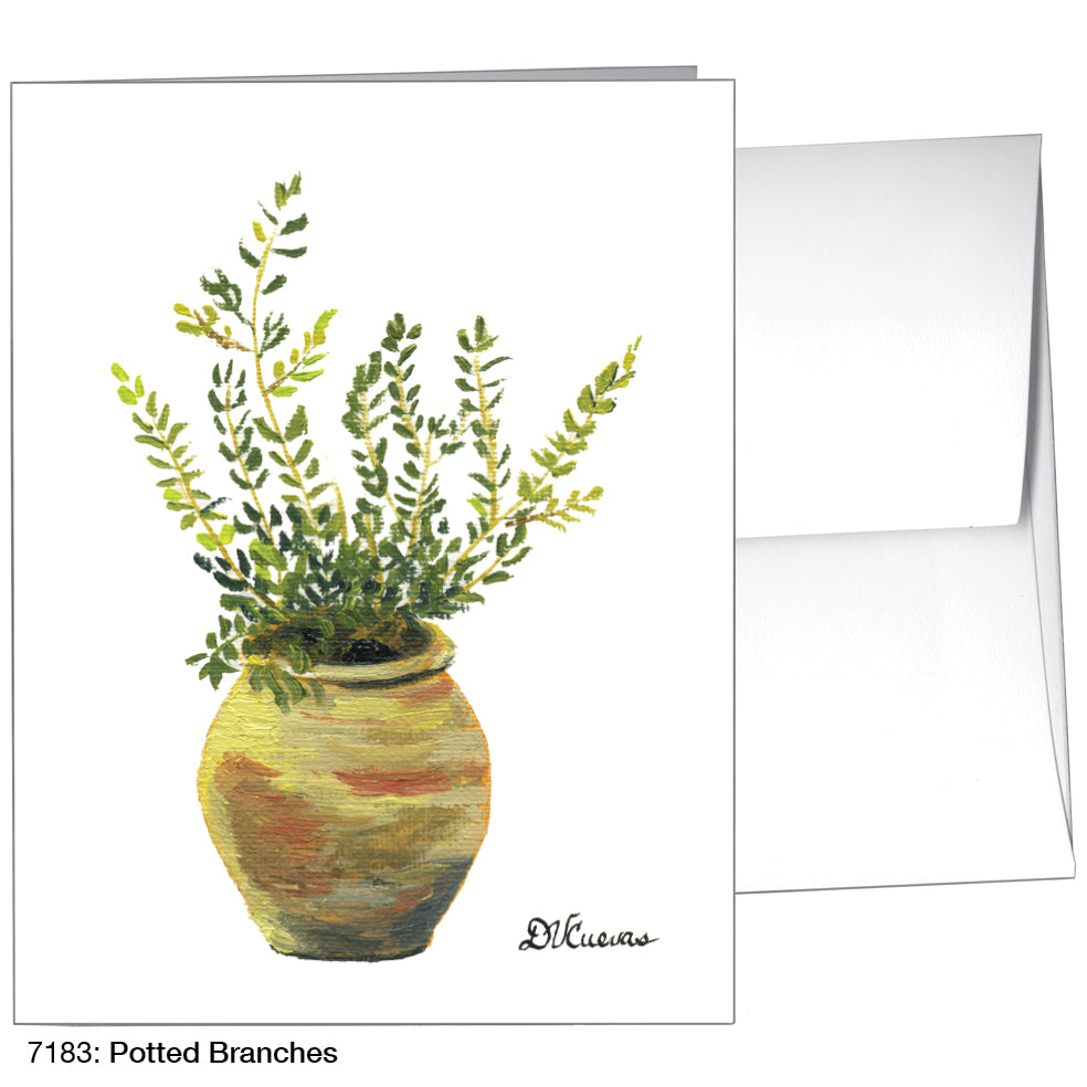 Potted Branches, Greeting Card (7183)