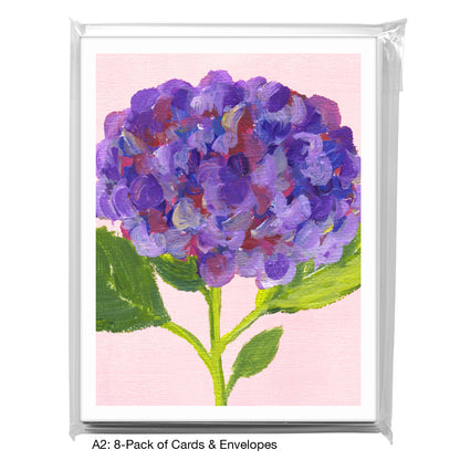 Hydrangea Macrophylla, Greeting Card (7186H)