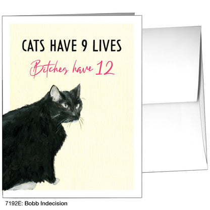 Bobb Indecision, Greeting Card (7192E)