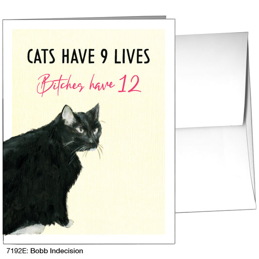 Bobb Indecision, Greeting Card (7192E)