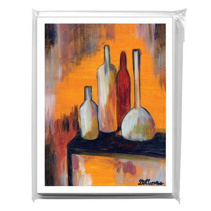 Bottles, Greeting Card (7194)