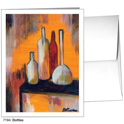 Bottles, Greeting Card (7194)