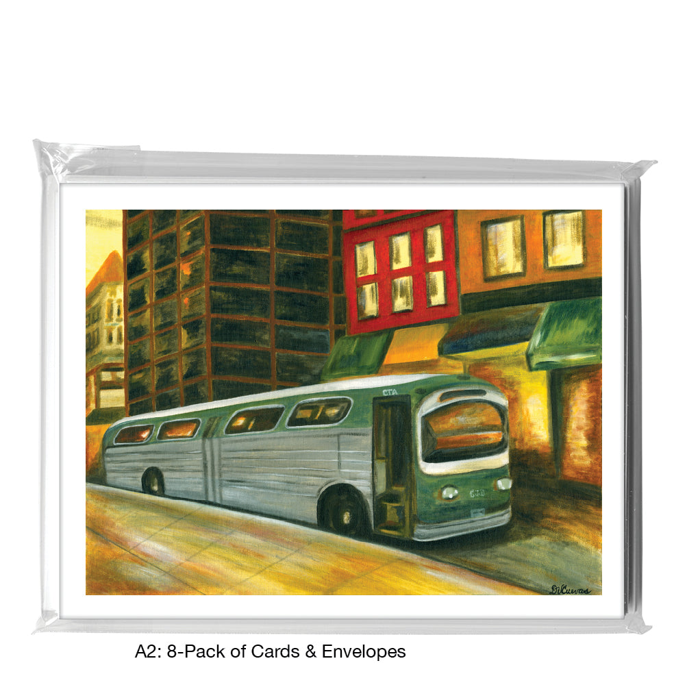 Tribute (To CTA), Chicago, Greeting Card (7195)