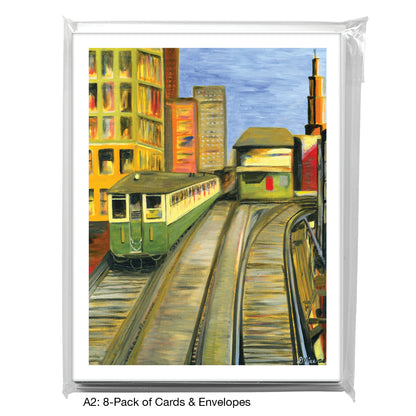 Loop, Chicago, Greeting Card (7198B)